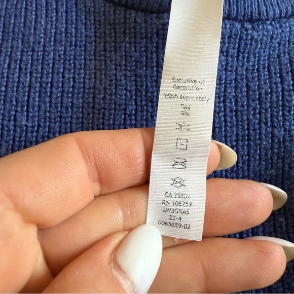 Lululemon Merino Wool Blend Ribbed Crewneck Sweater Size 10 - Picture 8 of 11